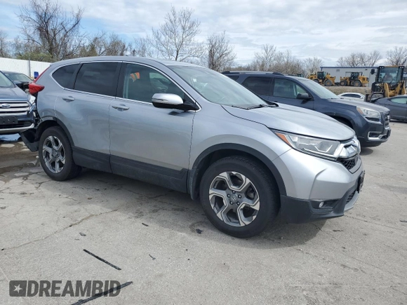 2019 Honda CR-V EX-L with VIN 5J6RW2H89KL034686, listed as a Copart auction lot 50867115 with 100,830 mi miles and Salvage Title. Bid and sale history available at carsss.com. Image 4.
