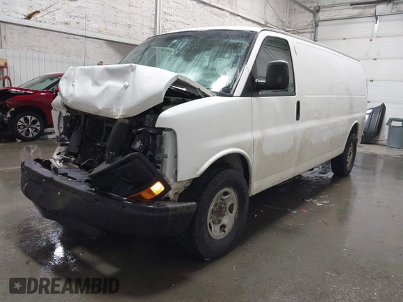2012 Chevrolet Express Cargo with VIN 1GCZGUCG7C1169854, listed as a IAAI auction lot 41393272 with Not Provided miles and . Bid and sale history available at DreamBid. Image 2.