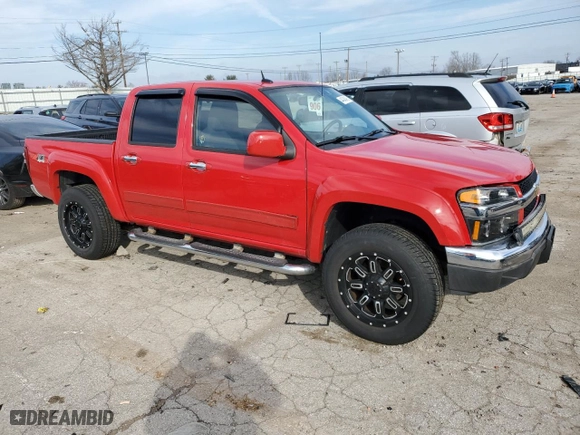 2012 Chevrolet Colorado LT w/2LT with VIN 1GCHTDFE7C8120050, listed as a Copart auction lot 44246485 with 0 mi miles and Salvage Title. Bid and sale history available at carsss.com. Image 4.