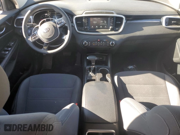 2019 Kia Sorento LX with VIN 5XYPG4A35KG499952, listed as a Copart auction lot 53531215 with 90,328 mi miles and Salvage Title. Bid and sale history available at carsss.com. Image 8.