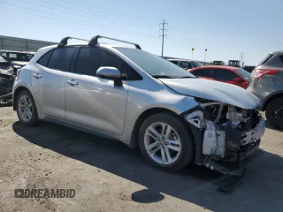 2021 Toyota Corolla Hatchback SE with VIN JTND4MBE4M3140462, listed as a Copart auction lot 71046094 with 129,976 mi miles and Salvage Title. Bid and sale history available at carsss.com. Image 4.