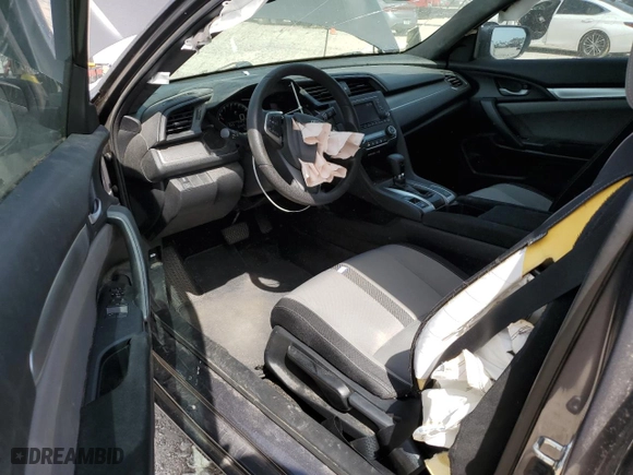 2018 Honda Civic Coupe LX with VIN 2HGFC4B50JH305689, listed as a Copart auction lot 53469915 with 44,375 mi miles and Clean Title. Bid and sale history available at carsss.com. Image 8.