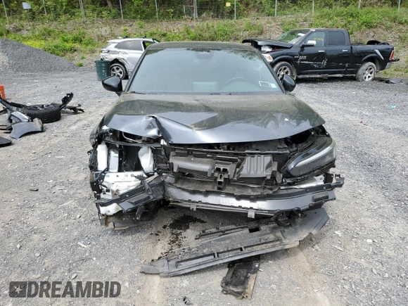 2024 Honda Civic Sport with VIN 2HGFE2F55RH579099, listed as a Copart auction lot 55935325 with 12,093 mi miles and Salvage title. Bid and sale history available at DreamBid. Image 5.