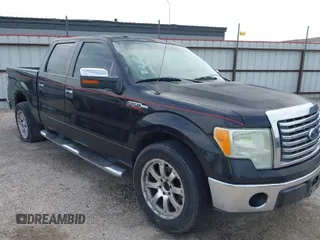2010 Ford F-150 XL with VIN 1FTEW1C82AKA48763, listed as a IAAI auction lot 41950704 with 206,422 mi miles. Bid and sale history available at carsss.com. Image 1.