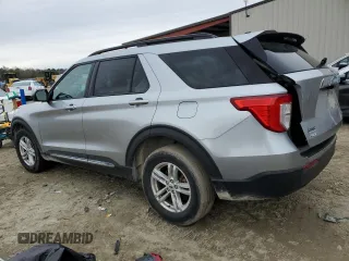 2021 Ford Explorer XLT with VIN 1FMSK8DH2MGA57763, listed as a Copart auction lot 43480875 with 35,545 mi miles and Salvage Title. Bid and sale history available at carsss.com. Image 2.