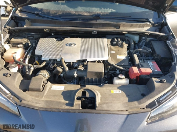 2020 Toyota Prius L Eco with VIN JTDKARFUXL3117737, listed as a IAAI auction lot 41988550 with 64,865 mi miles. Bid and sale history available at carsss.com. Image 10.