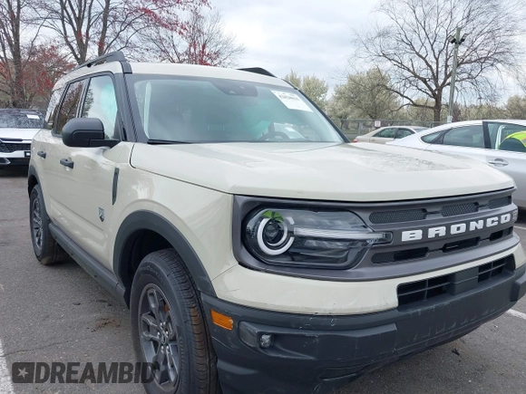 2024 Ford Bronco Sport Big Bend z VIN 3FMCR9B64RRF67202, wystawiony jako IAAI lot #42028035 z przebiegiem 454 mil mil oraz . Historia ofert i sprzedaży dostępna na DreamBid. Obrazek 1.