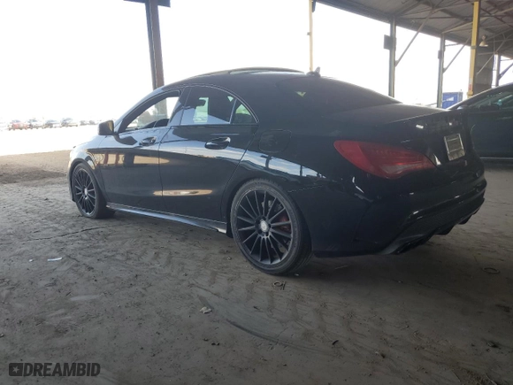 2014 Mercedes-Benz CLA-Class CLA 45 AMG with VIN WDDSJ5CB9EN136241, listed as a Copart auction lot 51498255 with 124,729 mi miles and Clean Title. Bid and sale history available at carsss.com. Image 2.