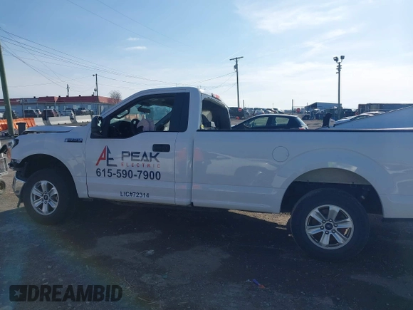 2020 Ford F-150 XL with VIN 1FTMF1C56LKE84620, listed as a IAAI auction lot 41914665 with 52,879 mi miles and . Bid and sale history available at carsss.com. Image 14.