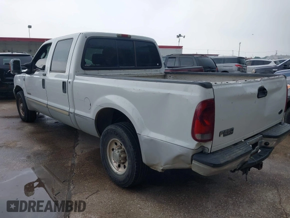2004 Ford Super Duty F-250 XL with VIN 1FTNW20P84EB09666, listed as a IAAI auction lot 41932923 with 1 mi miles. Bid and sale history available at carsss.com. Image 3.