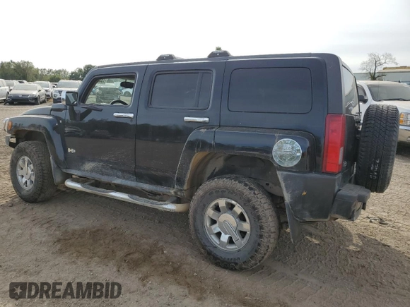 2008 Hummer H3 SUV Luxury with VIN 5GTEN43E988197052, listed as a Copart auction lot 73338734 with 142,696 mi miles and Clean Title. Bid and sale history available at carsss.com. Image 2.