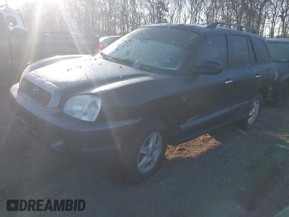 2004 Hyundai Santa Fe GLS with VIN KM8SC73E04U611897, listed as a IAAI auction lot 41648490 with Not provided miles and . Bid and sale history available at DreamBid. Image 2.