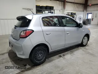 2024 Mitsubishi Mirage ES z VIN ML32AUHJ2RH010024, wystawiony jako Copart lot #59907215 z przebiegiem 29 712 mil mil oraz Szkoda całkowita • Salvage title. Historia ofert i sprzedaży dostępna na DreamBid. Obrazek 3.