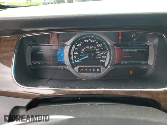 2016 Ford Taurus Limited with VIN 1FAHP2F81GG113129, listed as a Copart auction lot 55770045 with 104,778 mi miles and Salvage title. Bid and sale history available at DreamBid. Image 9.