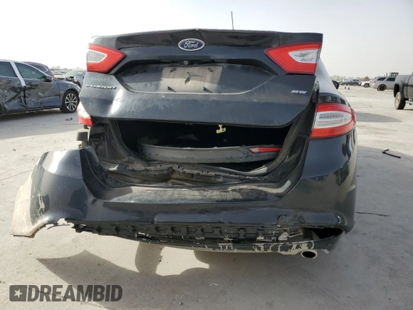 2015 Ford Fusion SE z VIN 3FA6P0H7XFR162594, wystawiony jako Copart lot #49168115 z przebiegiem 171 147 mil mil oraz Szkoda całkowita • Salvage title. Historia ofert i sprzedaży dostępna na DreamBid. Obrazek 6.