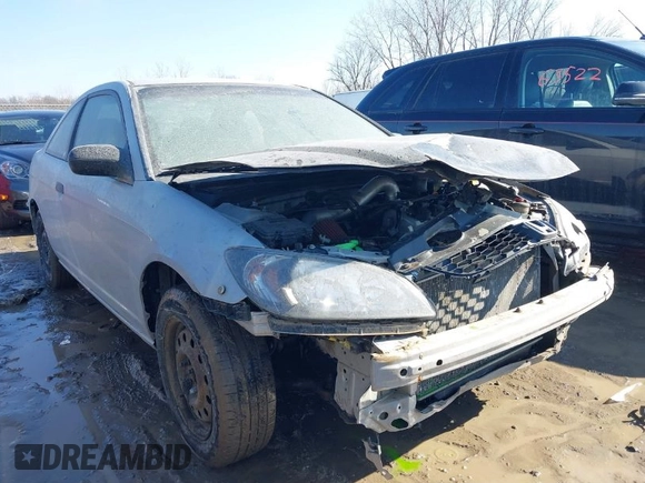 2005 Honda Civic VP z VIN 1HGEM21115L008208, wystawiony jako IAAI lot #41650783 z przebiegiem 133 613 mil mil oraz . Historia ofert i sprzedaży dostępna na DreamBid. Obrazek 1.