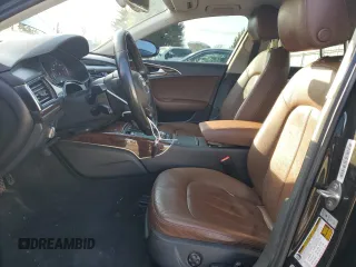 2013 Audi A6 Premium Plus with VIN WAUGGAFC6DN030112, listed as a Copart auction lot 47592835 with 196,190 mi miles and Salvage title. Bid and sale history available at DreamBid. Image 7.