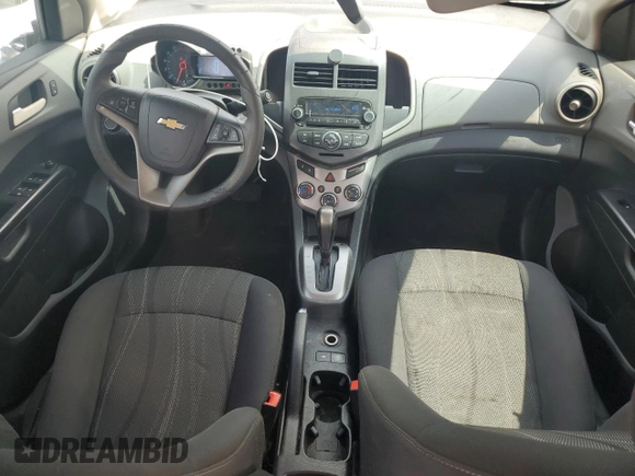 2015 Chevrolet Sonic LT with VIN 1G1JC5SH9F4122040, listed as a Copart auction lot 57750345 with 120,249 mi miles and Salvage title. Bid and sale history available at DreamBid. Image 8.