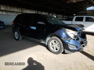 2016 Chevrolet Equinox LS with VIN 2GNALBEK9G6335946, listed as a Copart auction lot 46727795 with 97,460 mi miles and Salvage Title. Bid and sale history available at carsss.com. Image 4.