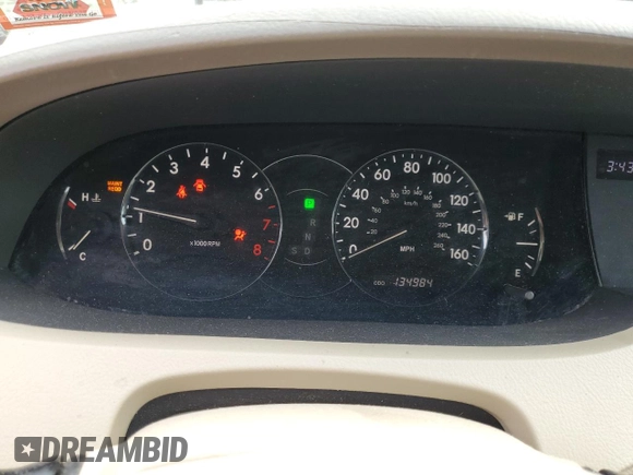 2006 Toyota Avalon XL z VIN 4T1BK36B36U084230, wystawiony jako Copart lot #59911975 z przebiegiem 134 984 mil mil oraz Szkoda całkowita • Salvage title. Historia ofert i sprzedaży dostępna na DreamBid. Obrazek 9.