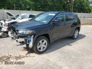 2023 Jeep Compass Sport с VIN 3C4NJDAN8PT511036, выставлен на аукционе Copart как лот 61791925 с пробегом 11 931 миль миль и Списание • Salvage title. История ставок и продаж доступна на DreamBid. Изображение 1.