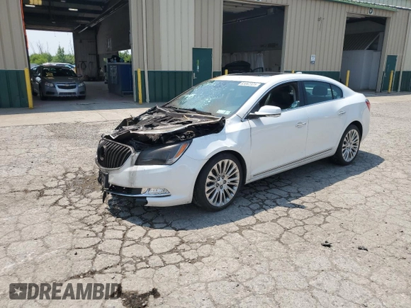 2016 Buick LaCrosse Premium II with VIN 1G4GF5G36GF191288, listed as a Copart auction lot 63062325 with Not provided miles and Salvage title. Bid and sale history available at DreamBid. Image 1.