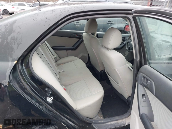 2012 Kia Forte EX with VIN KNAFU4A20C5603766, listed as a IAAI auction lot 41655214 with 127,402 mi miles. Bid and sale history available at carsss.com. Image 8.
