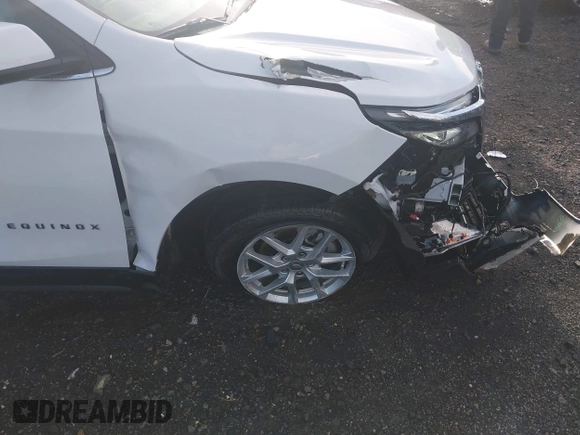 2022 Chevrolet Equinox LT with VIN 3GNAXKEV8NL259157, listed as a IAAI auction lot 42066917 with 38,206 mi miles and . Bid and sale history available at DreamBid. Image 18.