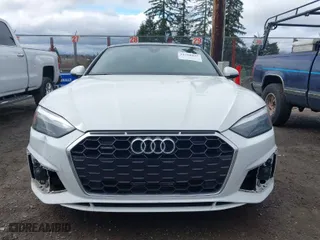 2021 Audi A5 Sportback S line Premium with VIN WAUDACF59MA053649, listed as a IAAI auction lot 41708092 with 56,936 mi miles. Bid and sale history available at carsss.com. Image 12.