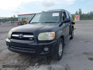 2006 Toyota Sequoia SR5 with VIN 5TDZT34A16S279192, listed as a IAAI auction lot 41758196 with 119,121 mi miles. Bid and sale history available at carsss.com. Image 12.