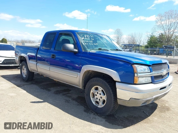 2004 Chevrolet Silverado 1500 Z71 with VIN 2GCEK19T141132102, listed as a IAAI auction lot 42050045 with 133,196 mi miles and . Bid and sale history available at DreamBid. Image 1.