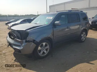 2012 Honda Pilot EX-L with VIN 5FNYF4H66CB084493, listed as a Copart auction lot 59683655 with 112,477 mi miles and Salvage title. Bid and sale history available at DreamBid. Image 1.