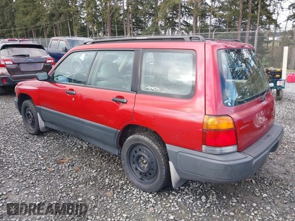 1999 Subaru Forester L with VIN JF1SF6357XH748358, listed as a IAAI auction lot 41885337 with 201,441 mi miles. Bid and sale history available at carsss.com. Image 3.