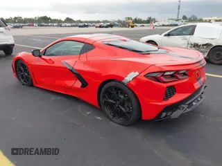 2022 Chevrolet Corvette 2LT with VIN 1G1YB2D44N5103303, listed as a IAAI auction lot 42372884 with 16,121 mi miles and . Bid and sale history available at DreamBid. Image 3.