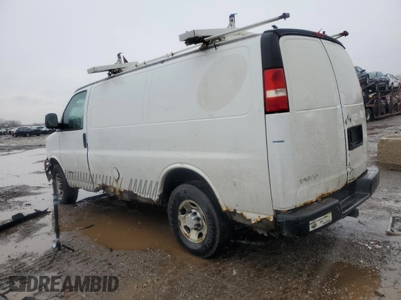 2003 Chevrolet Express Cargo z VIN 1GCHG35UX31215671, wystawiony jako Copart lot #47571675 z przebiegiem Nie podano mil oraz Szkoda całkowita • Salvage title. Historia ofert i sprzedaży dostępna na DreamBid. Obrazek 2.