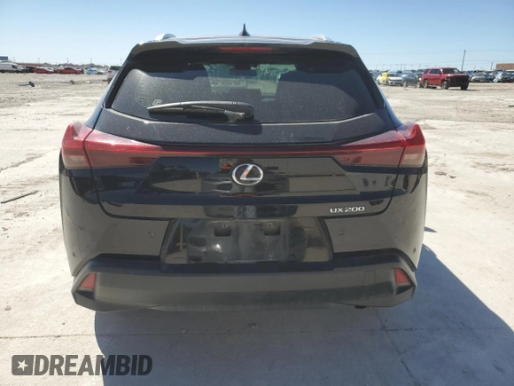 2022 Lexus UX with VIN JTHX3JBH9N2052462, listed as a Copart auction lot 47924875 with 69,696 mi miles and Salvage Title. Bid and sale history available at carsss.com. Image 6.