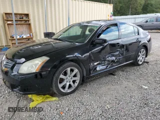 2008 Nissan Maxima 3.5 SE with VIN 1N4BA41E58C832120, listed as a Copart auction lot 71844344 with 154,890 mi miles and Salvage Title. Bid and sale history available at carsss.com. Image 1.