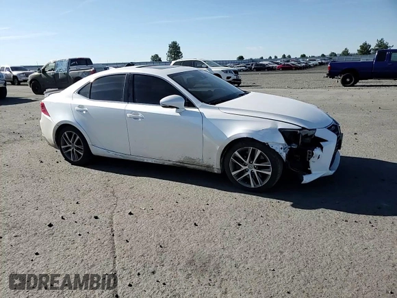 2018 Lexus IS 300 with VIN JTHBA1D28J5073711, listed as a Copart auction lot 62951895 with 68,538 mi miles and Salvage title. Bid and sale history available at DreamBid. Image 13.