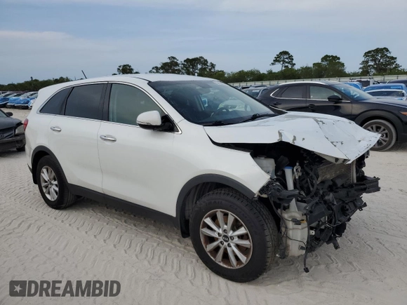 2020 Kia Sorento L with VIN 5XYPG4A3XLG657641, listed as a Copart auction lot 53758455 with 156,675 mi miles and Non Repairable. Bid and sale history available at DreamBid. Image 4.