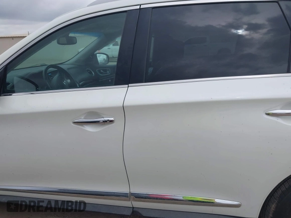 2015 Infiniti QX60 with VIN 5N1AL0MN0FC525886, listed as a IAAI auction lot 41861697 with 77,963 mi miles. Bid and sale history available at carsss.com. Image 14.