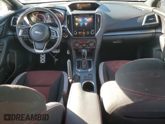 2020 Subaru Impreza Special Sports with VIN 4S3GTAM68L3712589, listed as a Copart auction lot 82433234 with 55,308 mi miles and Salvage title. Bid and sale history available at DreamBid. Image 8.