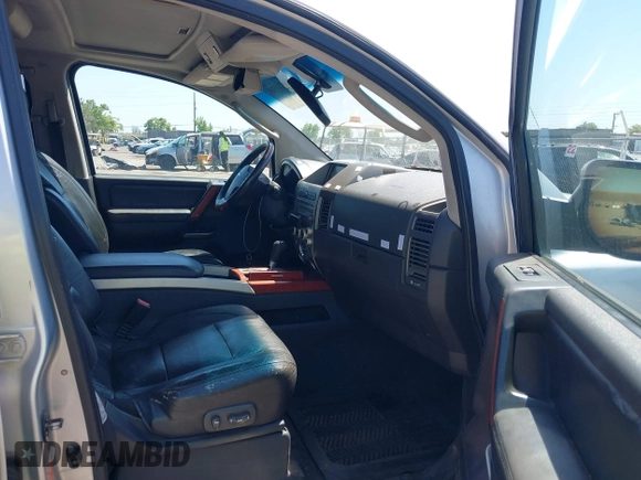 2006 Infiniti QX56 with VIN 5N3AA08C96N807020, listed as a IAAI auction lot 42195989 with 252,405 mi miles and . Bid and sale history available at DreamBid. Image 5.