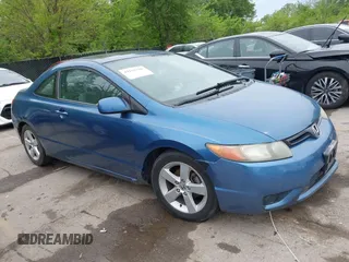 2006 Honda Civic Cpe EX with VIN 2HGFG12826H560333, listed as a IAAI auction lot 42131156 with 182,438 mi miles. Bid and sale history available at carsss.com. Image 1.