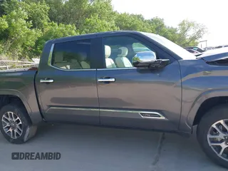 2024 Toyota Tundra 1794 Edition with VIN 5TFMA5DBXRX142402, listed as a IAAI auction lot 42063679 with 17,523 mi miles and . Bid and sale history available at DreamBid. Image 13.