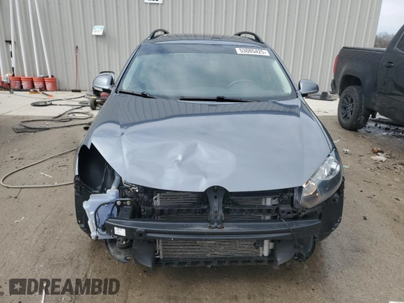 2014 Volkswagen Jetta SportWagen TDI w/Sunroof & Nav with VIN 3VWPL7AJ5EM601492, listed as a Copart auction lot 53085425 with 143,881 mi miles and Non Repairable. Bid and sale history available at carsss.com. Image 5.
