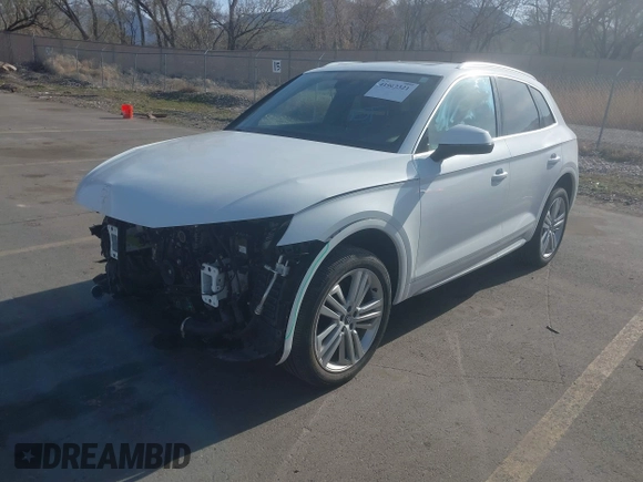 2018 Audi Q5 Prestige with VIN WA1CNAFYXJ2027305, listed as a IAAI auction lot 41962321 with 24,465 mi miles. Bid and sale history available at carsss.com. Image 18.