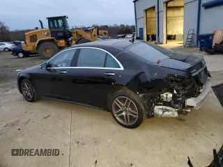 2019 Mercedes-Benz S 560 with VIN WDDUG8GB3KA432779, listed as a Copart auction lot 78648544 with 73,498 mi miles and Salvage Title. Bid and sale history available at DreamBid. Image 2.
