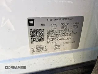 2021 Chevrolet Traverse LS with VIN 1GNERFKW7MJ123401, listed as a Copart auction lot 61688025 with 51,777 mi miles and Clean title. Bid and sale history available at DreamBid. Image 13.