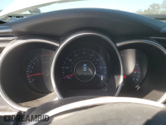 2015 Kia Optima LX with VIN KNAGM4A72F5642668, listed as a Copart auction lot 48553065 with 156,790 mi miles and Clean Title. Bid and sale history available at DreamBid. Image 9.