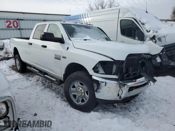 2015 Ram 3500 Tradesman with VIN 3C63R3GJXFG618828, listed as a Copart auction lot 89309955 with 0 mi miles and Clean Title. Bid and sale history available at carsss.com. Image 4.